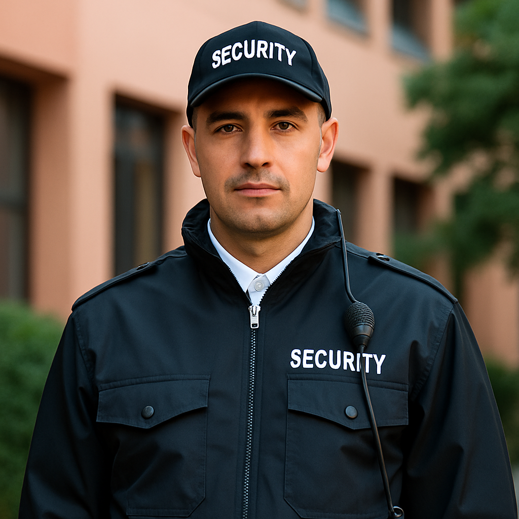Agent de sécurité en formation